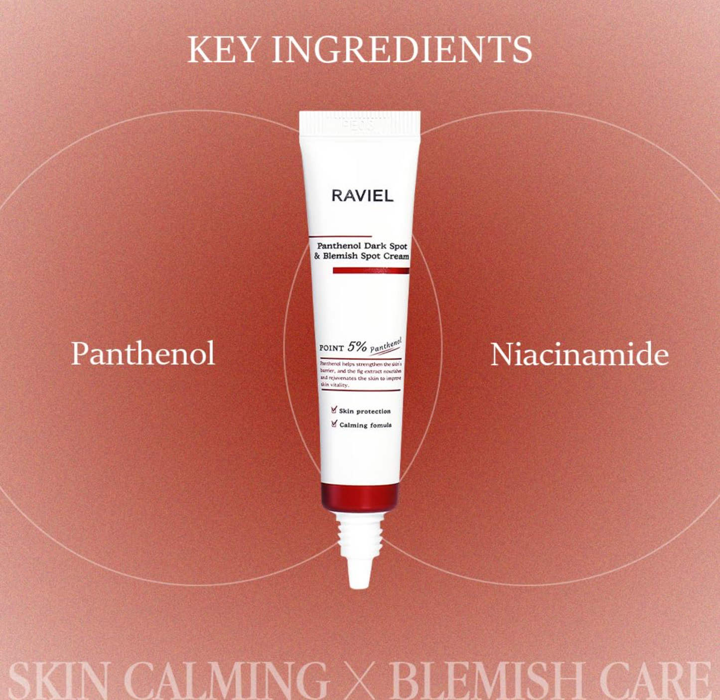 RAVIEL Panthenol Dark Spot & Blemish Spot Cream 15ml X 2EA