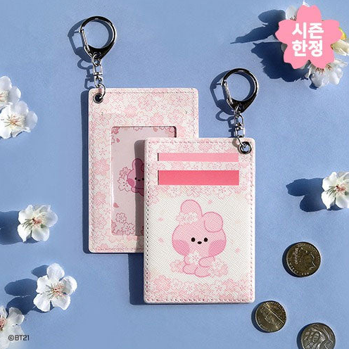 BT21 Minini Cherry Blossom Phone Card Pocket Holder by BTS