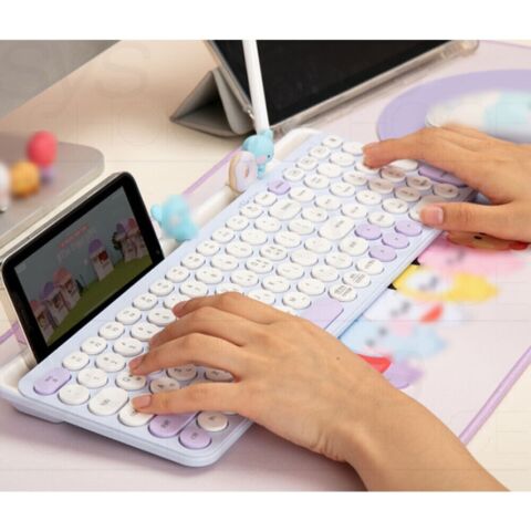 BT21 MININI multi-pairing wireless keyboard by BTS