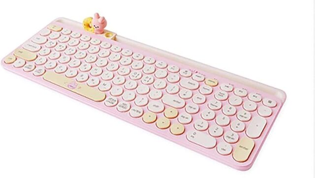 BT21 MININI multi-pairing wireless keyboard by BTS