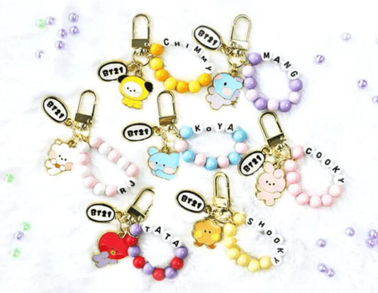 BT21 MININI Metal Keyring Keychain by BTS