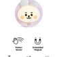 BT21 Baby Sensor Mood Silicon Lamp by BTS