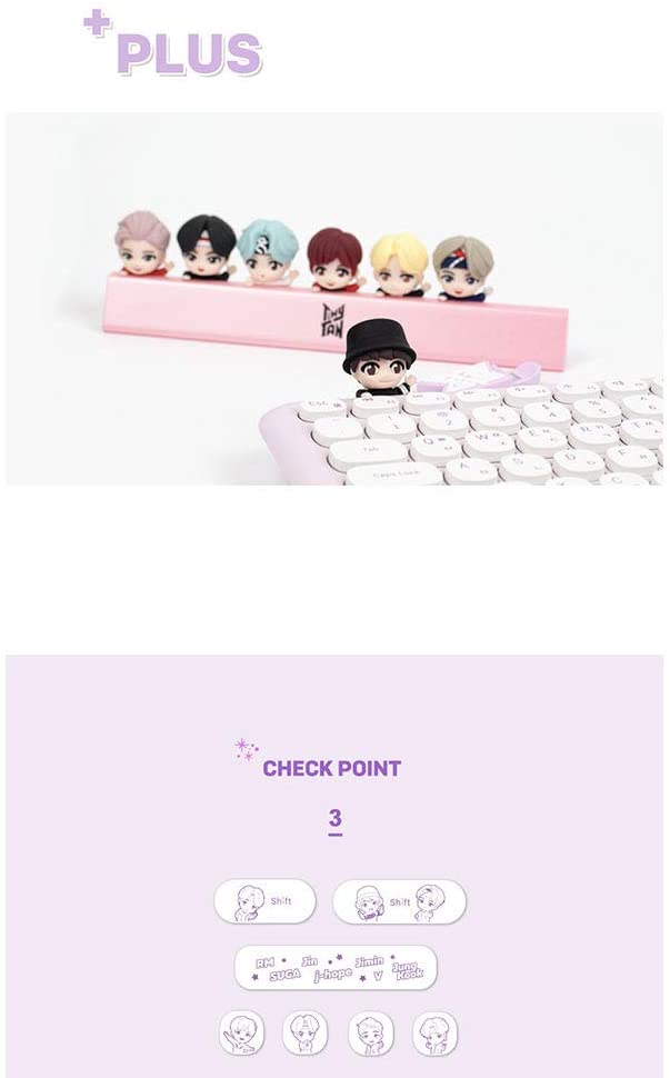 BTS TinyTAN Wireless Keyboard