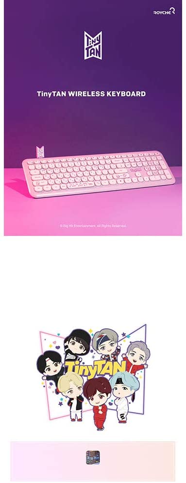 BTS TinyTAN Wireless Keyboard