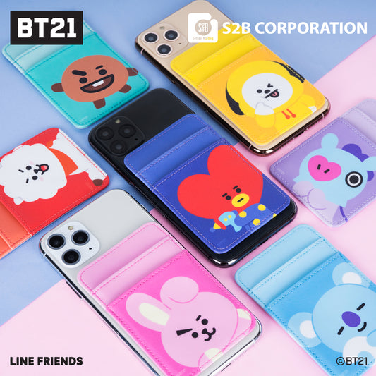 BTS x BT21 Phone Card Pocket Case