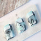 NATURAL LOVE Gemstone Soap 3 Bar Handmade Jade Soap Gift Set