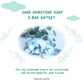 NATURAL LOVE Gemstone Soap 3 Bar Handmade Jade Soap Gift Set