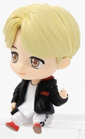 BTS Tinytan Figures Keychain Keyring Kpop Merchandise Bag Accessory  Official Authentic Figurines - Jin 