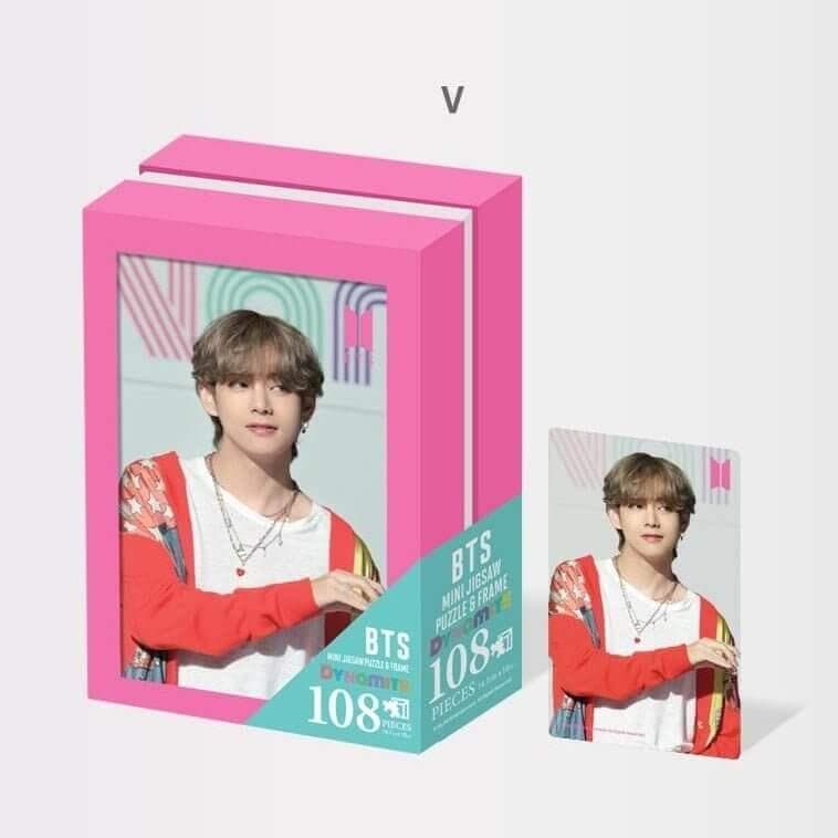 BTS Dynamite Puzzle 108 pieces Jigsaw Frame