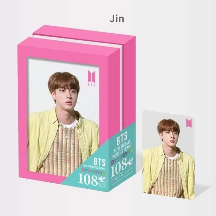 BTS Dynamite Puzzle 108 pieces Jigsaw Frame