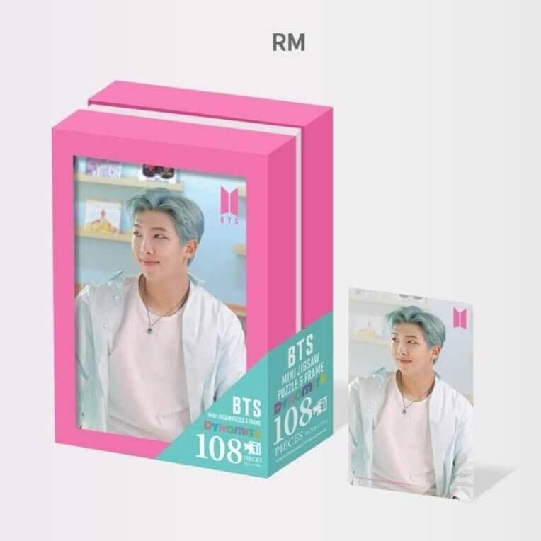 BTS Dynamite Puzzle 108 pieces Jigsaw Frame