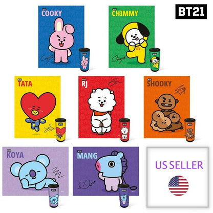 [US seller] BTS BT21 Official Cylindrical case 150pcs Jigsaw Puzzle fast ship